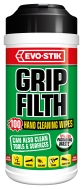 EVO-STIK GRIP FILTH wipes