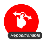 Repositionable