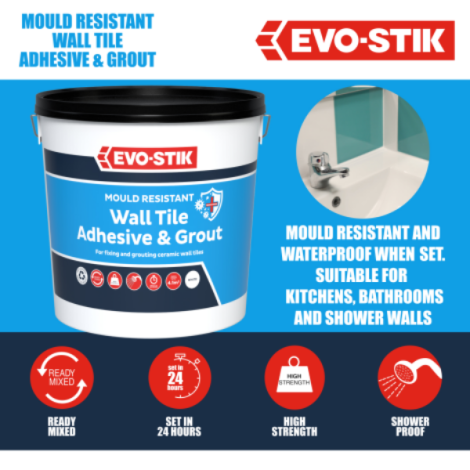 Wall Tile Adhesive & Grout Mould Resistant app