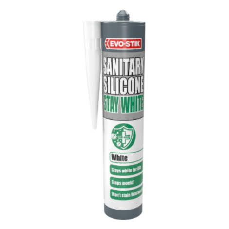 Stay white / clear sanitary silicone sealant