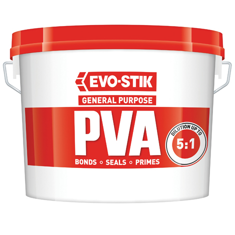 PVA Adhesive & Sealer ​A high solids, high performance sealer, primer,  dust-proofer and bonding agent. Improves adhesion and reduces cracking in  cements and plaster.