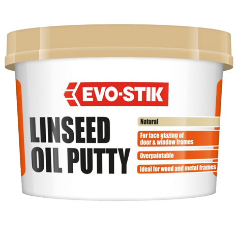 Linseed oil putty - natural