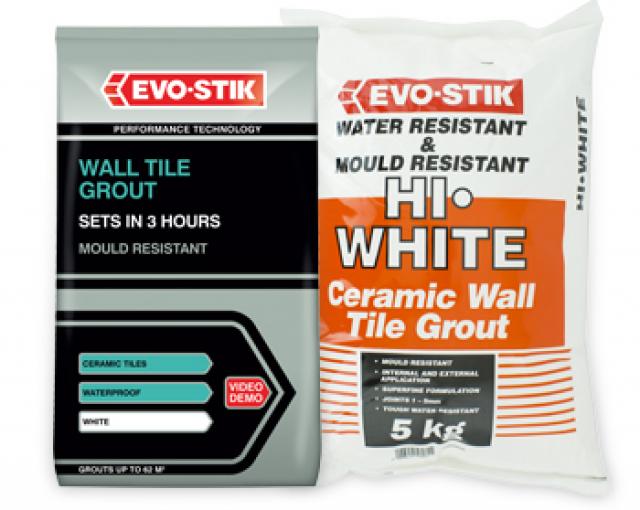 Powdered wall tile grouts